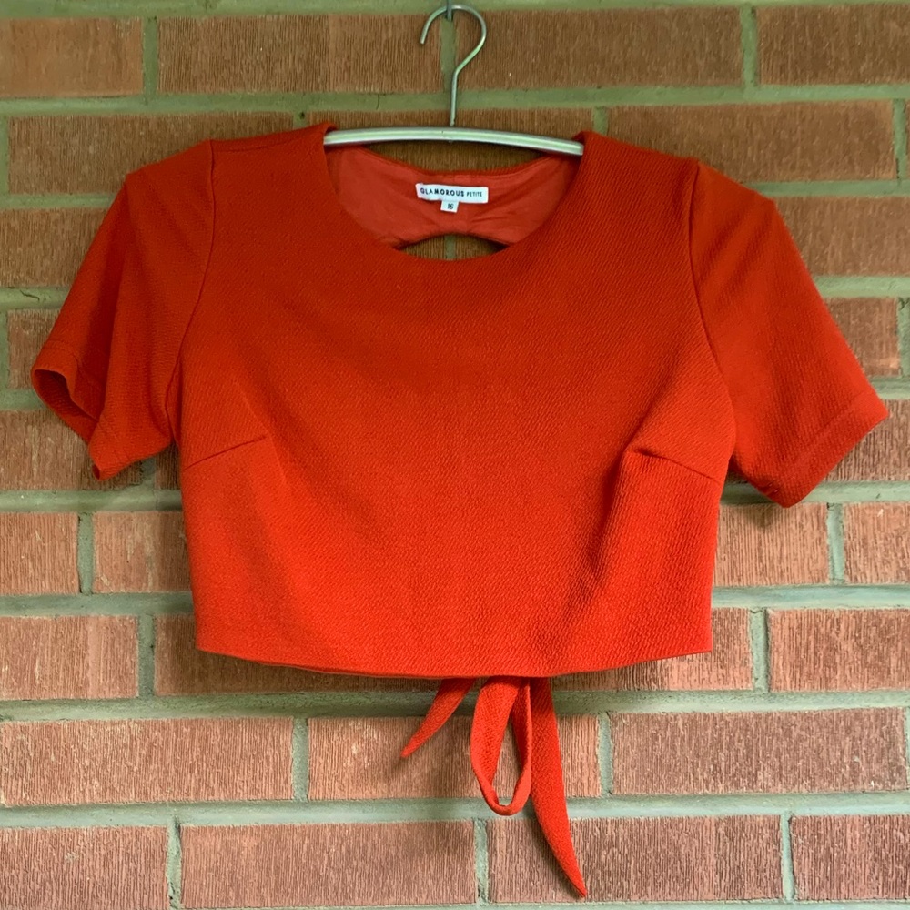 NWOT🌵textured crop top
